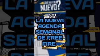 La nueva agenda semanal de free fire agendasemanal freefire [upl. by Hakeber]