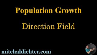 Population Growth Direction Field [upl. by Giffer]