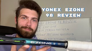 Is Yonex Ezone a power racquet  Yonex Ezone 98 Review [upl. by Vasquez635]