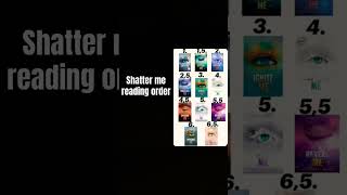 Shatter me reading order [upl. by Nylarahs826]