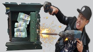 NTN  Thử Thách Phá Hủy Két Sắt Thắng 100 Triệu Destroying The Safe And Get Money Challenge [upl. by Anaile232]