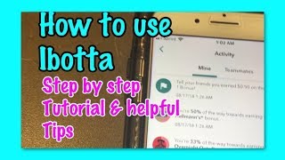 Ibotta app how to use step by step tutorial rebate how to [upl. by Corina]