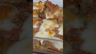 Watch Full Recipe👆 Eggplant Lasagna lasagna eggplant cooking food foodie recipe shorts vlog [upl. by Kralc675]