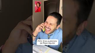 El publicista de Angela Aguilar 😭 comedia humor angelaaguilar [upl. by Novled747]