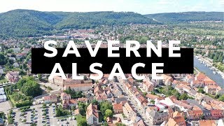 Saverne Alsace  Vue du ciel [upl. by Genesa]