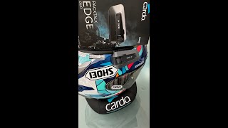 Cardo Packtalk Edge step by step install on a Sheoi X15 [upl. by Cairns]