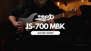 JET GUITARS JS 700 MBK Sound Demo [upl. by Boulanger]