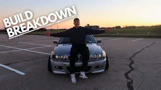 My BMW E46 Drift Car Build Breakdown [upl. by Allit]