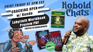 Kobold Chats  Halloween Sale New Releases amp Cracking Open Labyrinth Worldbook Preview [upl. by Addy460]