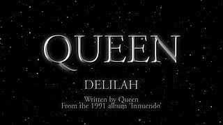 Queen  Delilah Official Lyric Video [upl. by Marna]