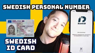 Swedish Personal number amp how to get  swedish ID card Bank ID sweden personal number [upl. by Kliman857]