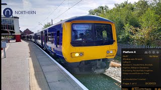 Northern Class 323 Manchester Piccadilly to StokeOnTrent [upl. by Velick]