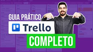 Tutorial completo de Trello 2024  Gestão de tarefas pessoais e da equipe [upl. by Annaliese]