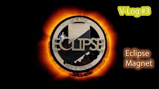 Total Solar Eclipse of 2024 VLOG 3 5 Indiana Path of Totality Refrigerator Magnet Facebook Magnet [upl. by Euhc]