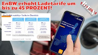 EnBW holt die RUTE aus dem SACK Ladepreise steigen um bis zu 45 PROZENT [upl. by Atilek]