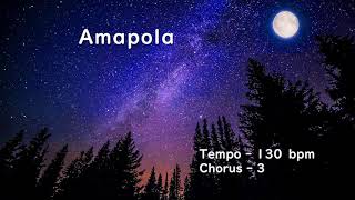 Amapola  BT  🎹 C  Melody amp Simple Solo [upl. by Nahtanhoj]