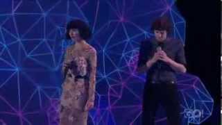 Gotye featKimbra  Somebody That I Used To Know live  Aria 2011 [upl. by Ecnaralc]