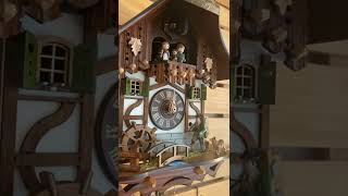 SCHNEIDER CHALET CUCKOO CLOCK WITH CLOCK PEDDLER  THE CUCKOO HAUS  SINGAPORE [upl. by Jane257]