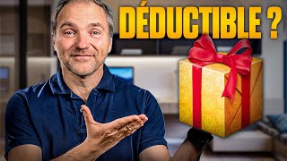 Les secrets de la déductibilité des cadeaux daffaires  🎁 [upl. by Esmaria374]