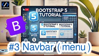 3 Bootstrap5 Menu Navbar bootstrap5 [upl. by Haimaj]