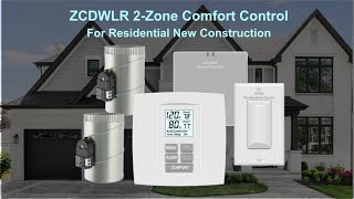 ZCDWLR 2Zone Automatic Comfort Control Sales Video [upl. by Camroc]