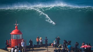 86 Feet  2621 Meters  Sebastian Steudtner Breaks Guinness World Record for Largest Surfed Wave [upl. by Zeiler]