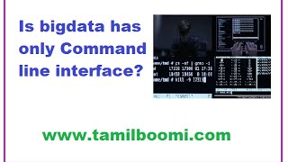 Is big data has only Command line interface Interesting Demo  Hadoop in tamil [upl. by Ailel]