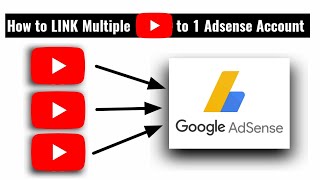 How to Link Multiple Youtube Channel to Existing Adsense Account [upl. by Cr]