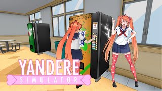 SPOILER  Osana Expels Vending Machine  Sabotage  Yandere Simulator [upl. by Suivart468]