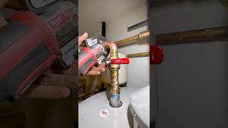 ASMR created by 114 copper propress fittings and the propress tool plumberjohn plumbing [upl. by Oneil769]