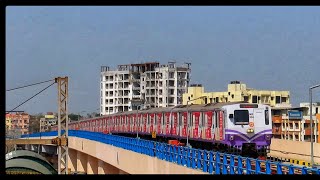 Kolkata Metro  Kavi Subhash Bound Metro Arrived Baranagar Metro Station [upl. by Suter451]