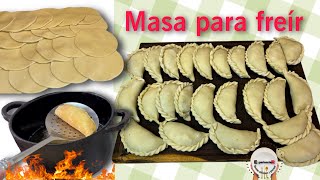 🔴Masa de EMPANADAS para FREIR 👉🏻 SIN ampollas y SEQUITAS ExperienciasR [upl. by Chryste]