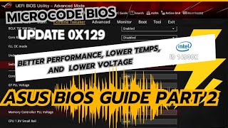 Undervolting and Sync all Cores Guide Asus BIOS Part 2  14900k Improve Temps and Performance ⚡️⚡️ [upl. by Marvella]