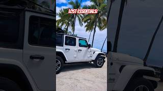 Hawaiis Survival Kit 🏝️ jeep 4x4 [upl. by Kapeed]