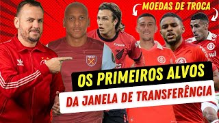 REFORÇOS NA MIRA  ZAGUEIROS E DUPLA DO ATHLETICO  INTER TEM “BALA”  AS MOEDAS DE TROCA  TOP 3 [upl. by Lew498]