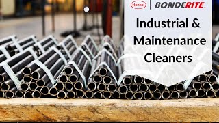 BONDERITE® Industrial and Maintenance Cleaners [upl. by Pack978]