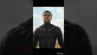 MCU Best Tribute To Chadwick Boseman in Black Panther movie  shorts [upl. by Yelkreb157]