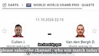 World Grand Prix Darts Live Streaming  PDC DARTS QF  2024 Boyle Sports World Grand Prix Live [upl. by Norraa]