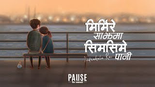 Mirmire Sanjh ma Simsime paniमिर्मिरे साझमा सिमसिमे पानी  Indrakala Rai  Lyrical Video [upl. by Brey875]