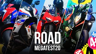 2020 Superbike Shootout  Road Test  RSV4 v S 1000 RR v Panigale V4S v Fireblade SP v R1M [upl. by Holub508]