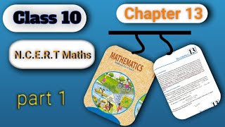 Class 10 Maths Statistics  NCERT MATHS  part 1 Of chapter 13 Mean concept [upl. by Clementius]