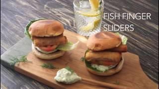 Fish Finger Sliders  Sea Harvest Recipes [upl. by Lac]