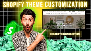 How to Add multiple Custom Header in Your Shopify Store in 2024 [upl. by Anglim594]