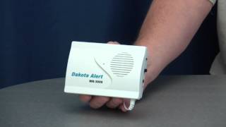 Dakota WR 3000E Driveway Alarm Chime Video [upl. by Maybelle882]