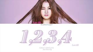 LEE HI 이하이  1234 원투쓰리포 Colour Coded Lyrics HanRomEng [upl. by Zednanref]