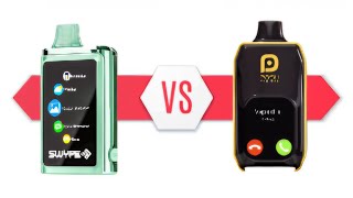 WHICH SMART VAPE IS BETTER SWYPE VS POSH PRO MAX VAPE REVIEW [upl. by Kassia]