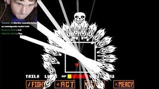 VIDEO ENDS WHEN I BEAT SANS UNDERTALE [upl. by Ij350]