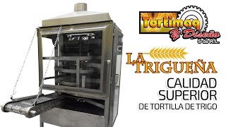 MÁQUINA TRIGUEÑA  Máquina tortilladora harina de trigo TORTILLAS DE CALIDAD SUPERIOR [upl. by Aramal]