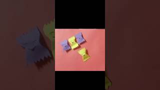 DIY paper toffee Paper chocolate packet shortvideo diy foryou Tonniartandcraft [upl. by Natica370]