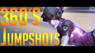 Overwatch Widowmaker JUMPSHOTS 360´s collection [upl. by Aehsel]